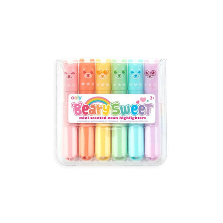 Ooly - Beary Sweet mini scented highlighters | Scout & Co