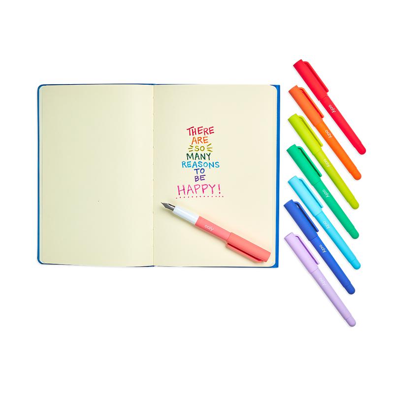 Ooly - Color Write fountain pens - set of 8 | Scout & Co