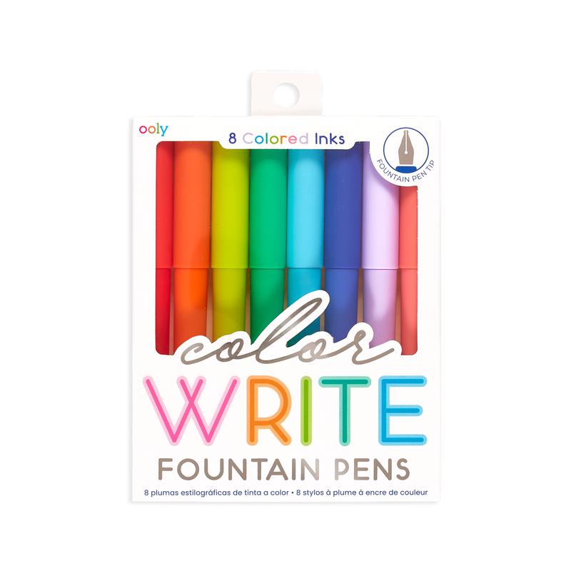 Ooly - Color Write fountain pens - set of 8 | Scout & Co