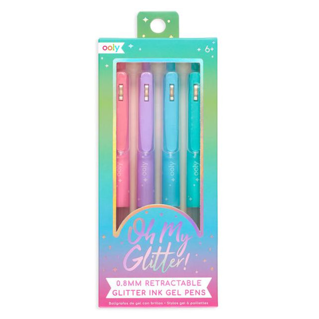 Ooly - Oh My Glitter! gel pens - set of 4 | Scout & Co