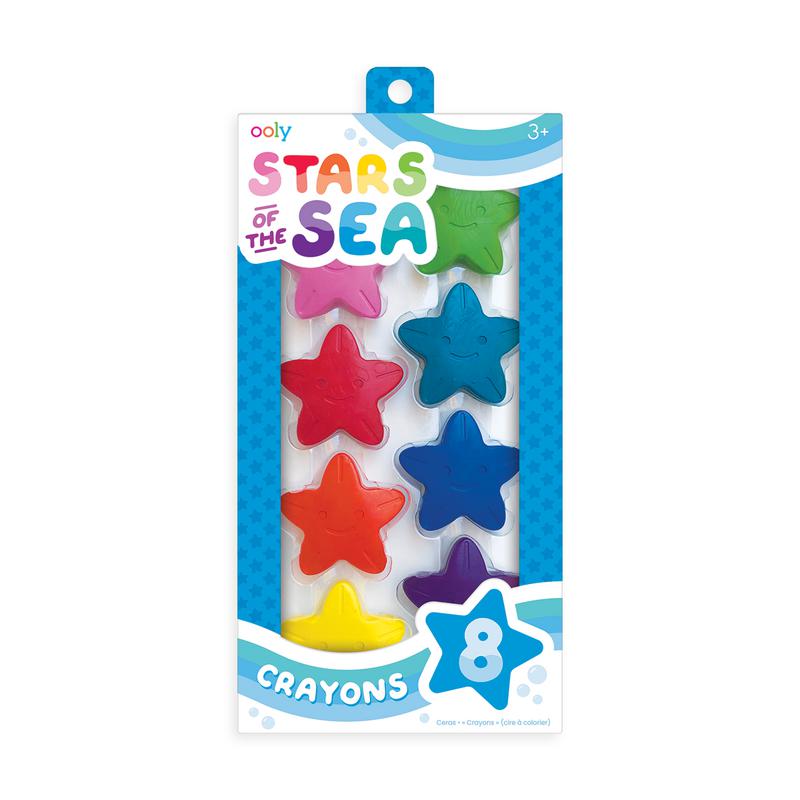 Ooly - Stars Of The Sea crayons - set of 8 | Scout & Co