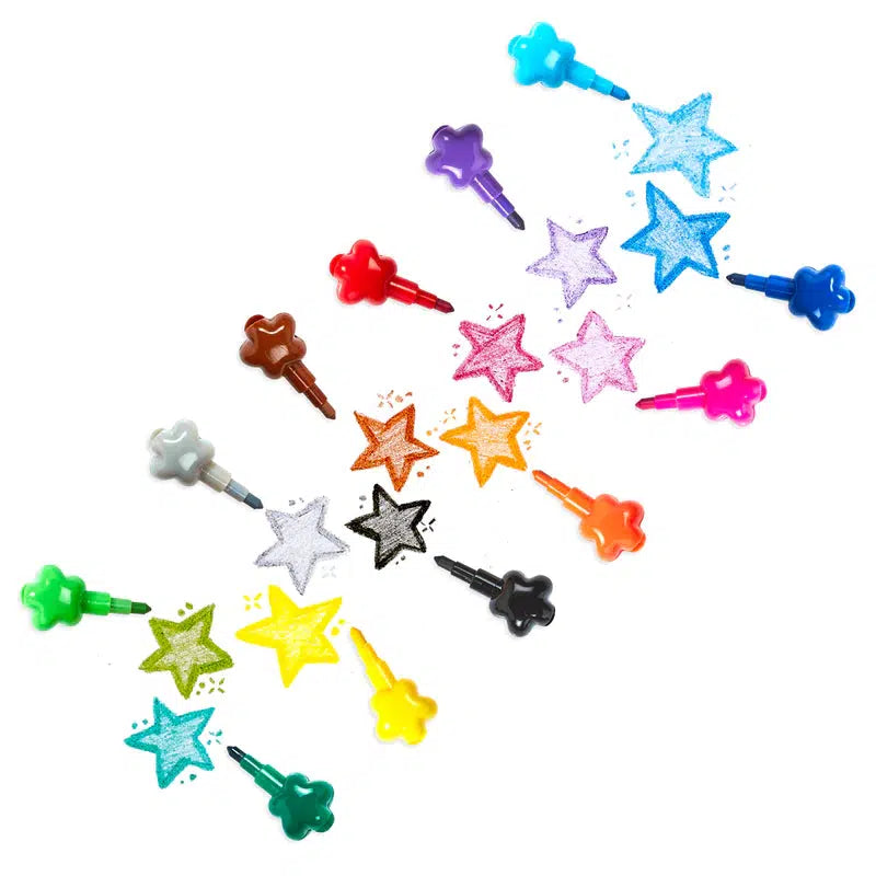 Ooly - Stack Of Stars stacking crayons | Scout & Co