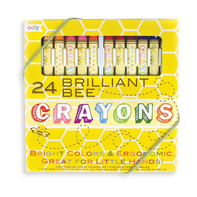 Ooly - Brilliant Bee crayons - set of 24 | Scout & Co