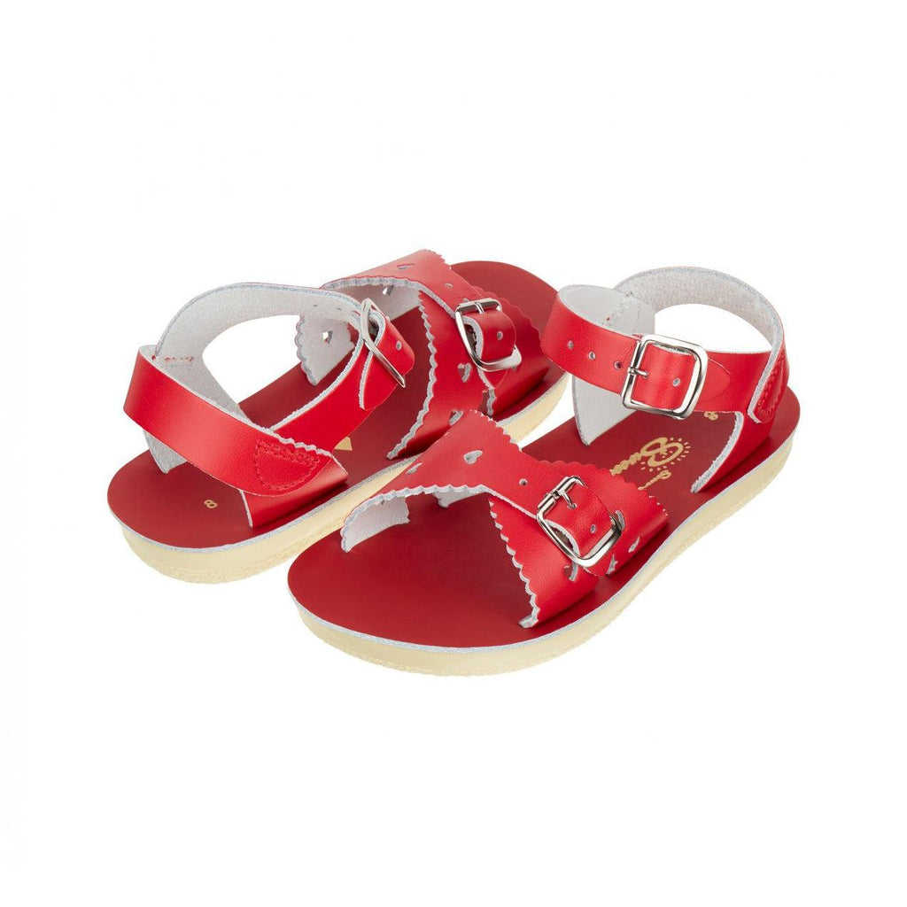 Saltwater Sweetheart Sandals - Red - Kids | Scout & Co
