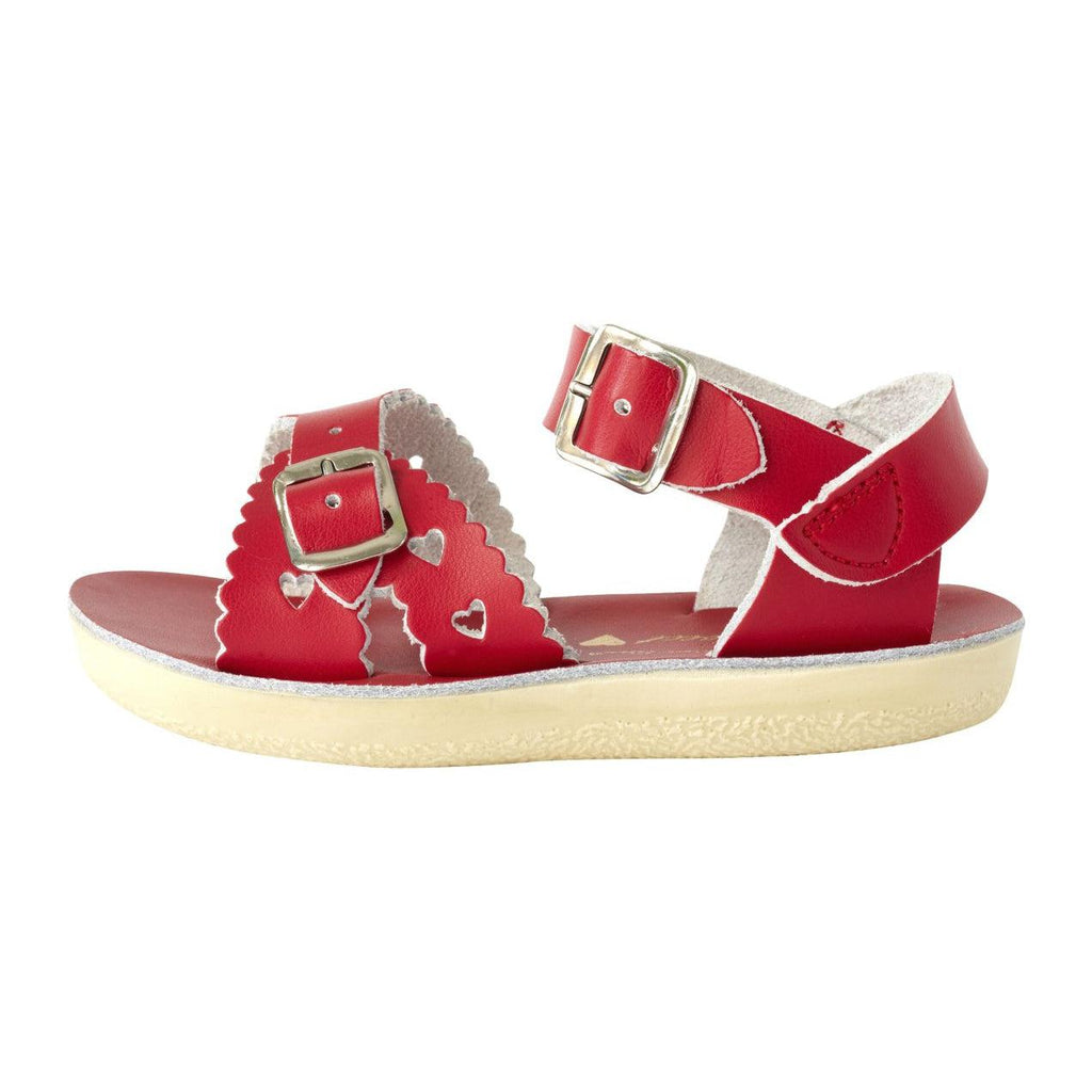 Saltwater Sweetheart Sandals - Red - Kids | Scout & Co