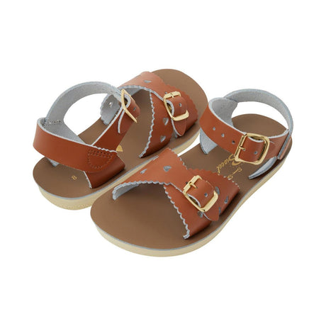 Saltwater Sweetheart Sandals - Tan - Kids | Scout & Co