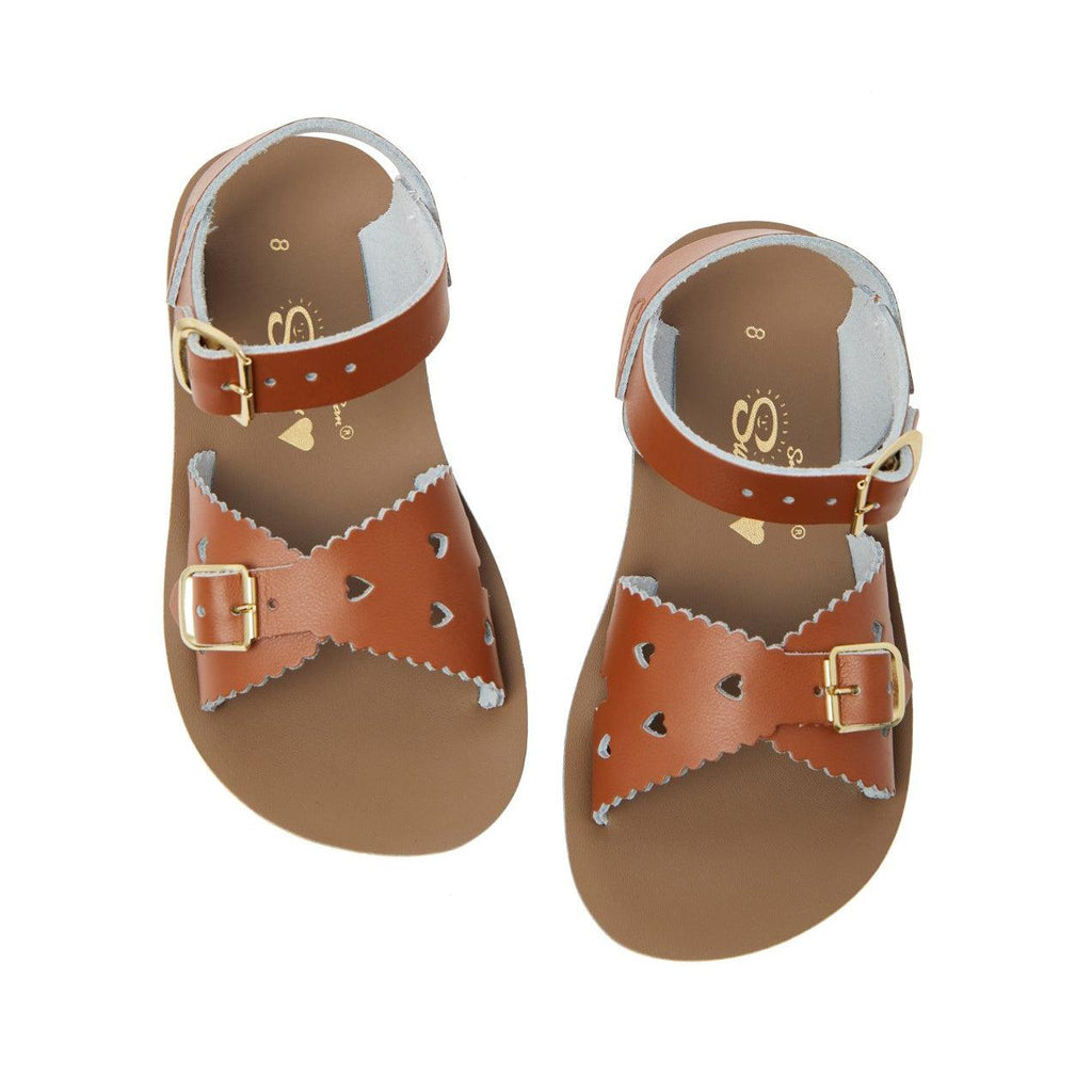 Saltwater Sweetheart Sandals - Tan - Kids | Scout & Co