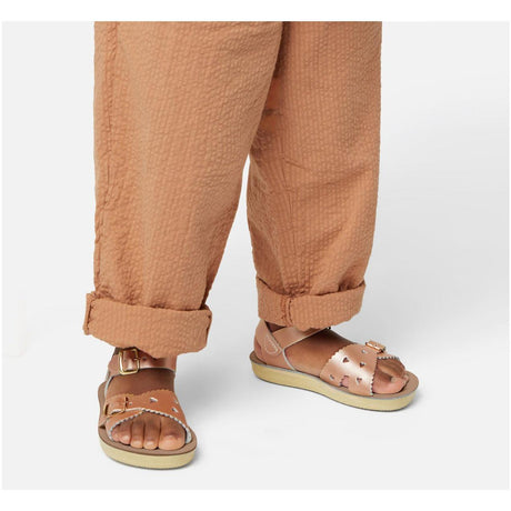 Saltwater Sweetheart Premium Sandals - Rose Gold - Kids | Scout & Co