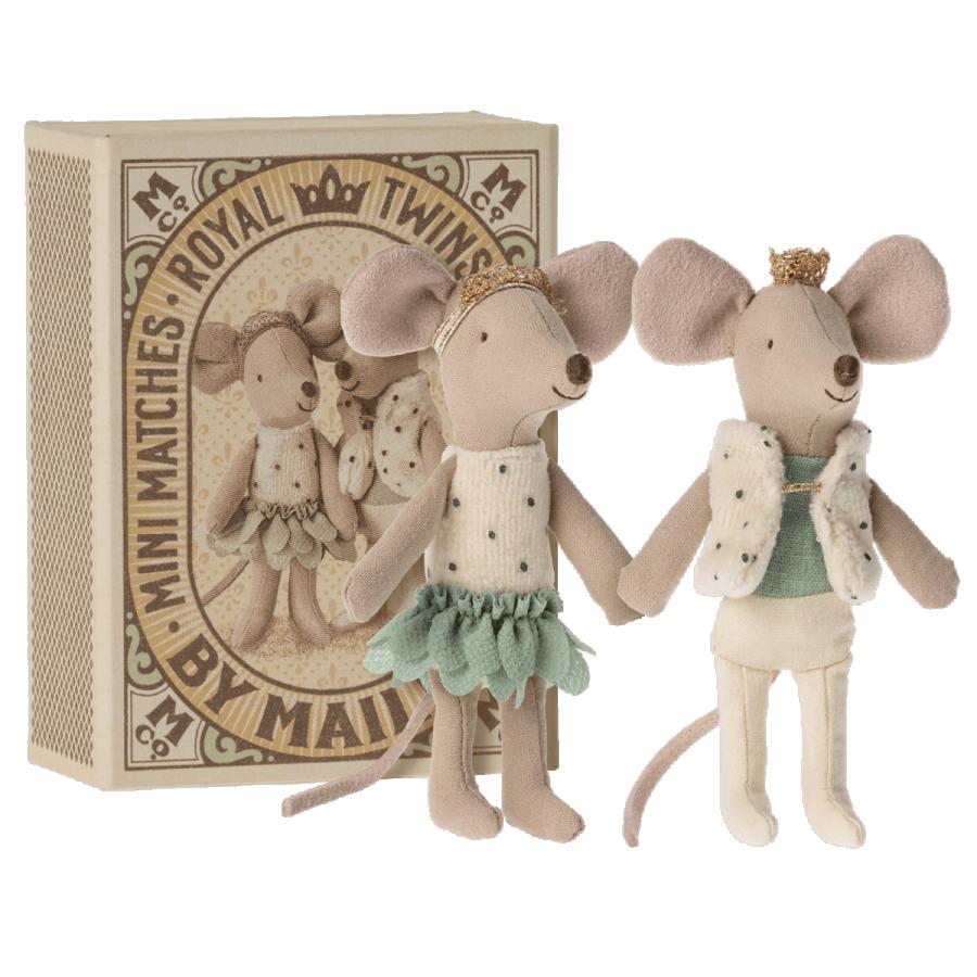 Maileg - Royal mice twins in box - little sister & brother | Scout & Co