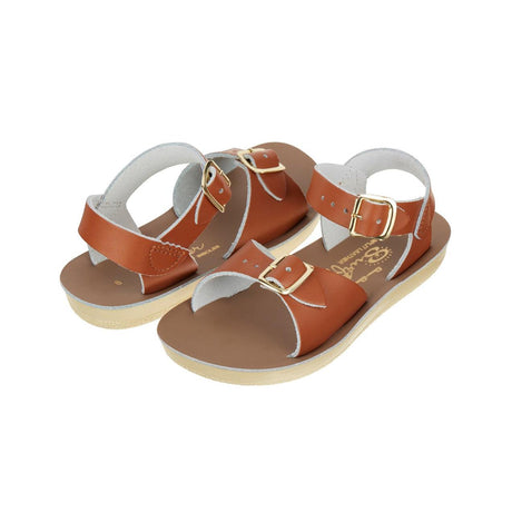 Saltwater Surfer Sandals - Tan - Kids | Scout & Co
