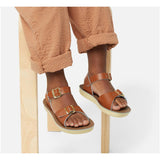 Saltwater Surfer Sandals - Tan - Kids | Scout & Co