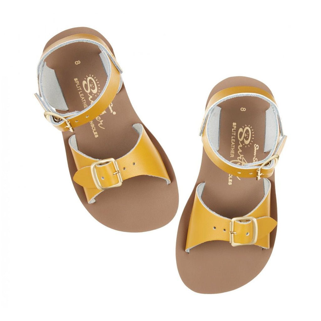 Saltwater Surfer Sandals - Mustard - Kids | Scout & Co