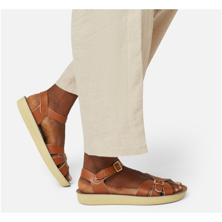 Saltwater Boardwalk Sandals - Tan - Adult | Scout & Co