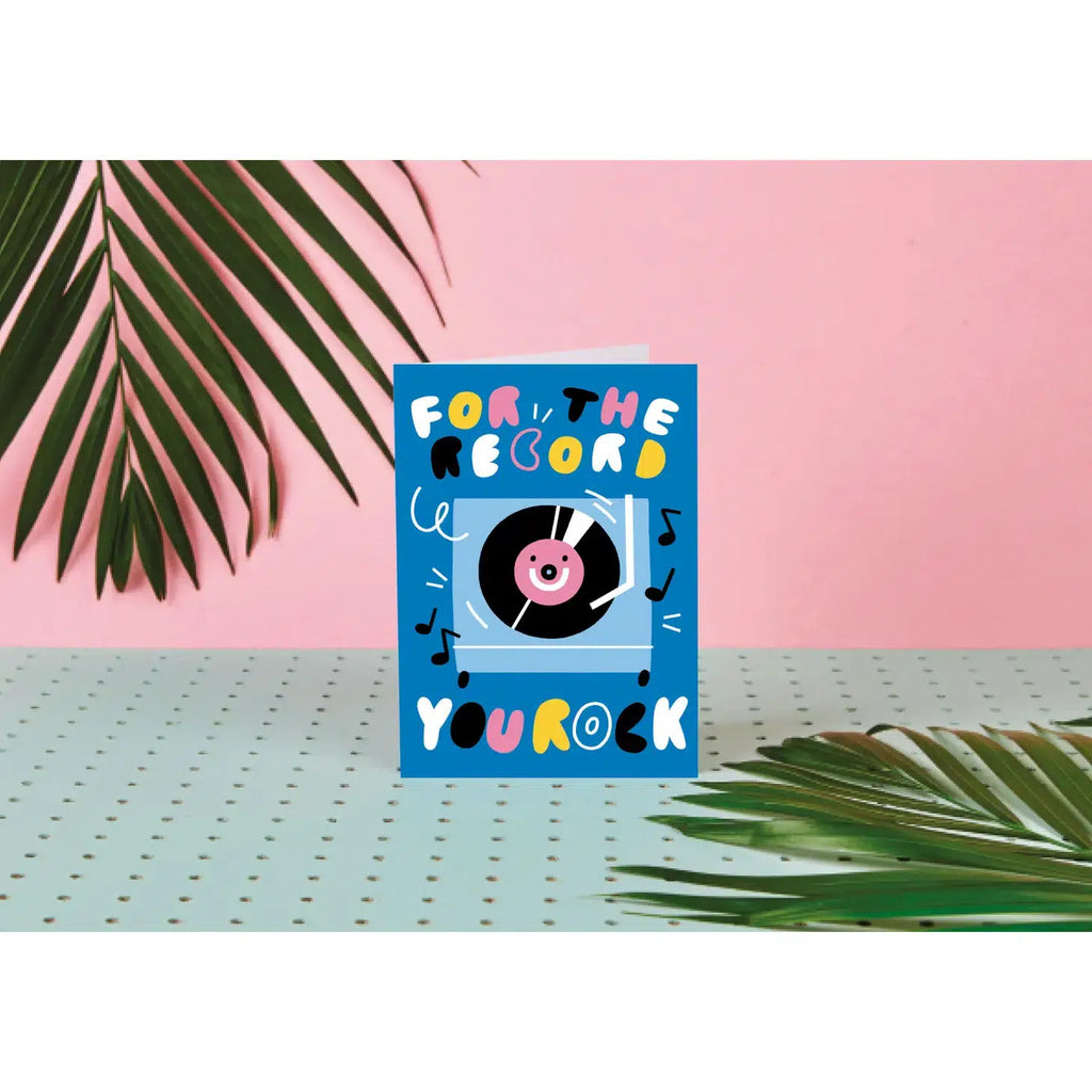 Rumble Cards - Just For The Record card | Scout & Co