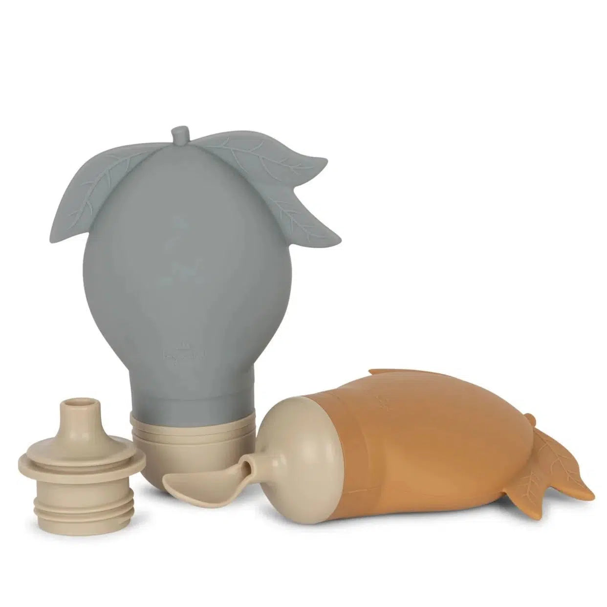 Konges Sløjd - Smoothie bags set of 2 - Quarry blue / almond | Scout & Co