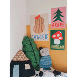 Wolfnoodle - A4 print - Champignon | Scout & Co