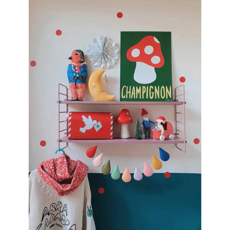 Wolfnoodle - A4 print - Champignon | Scout & Co