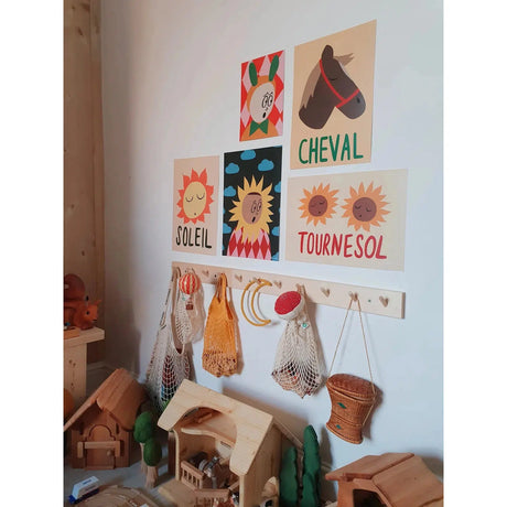 Wolfnoodle - A4 print - Tournesol | Scout & Co