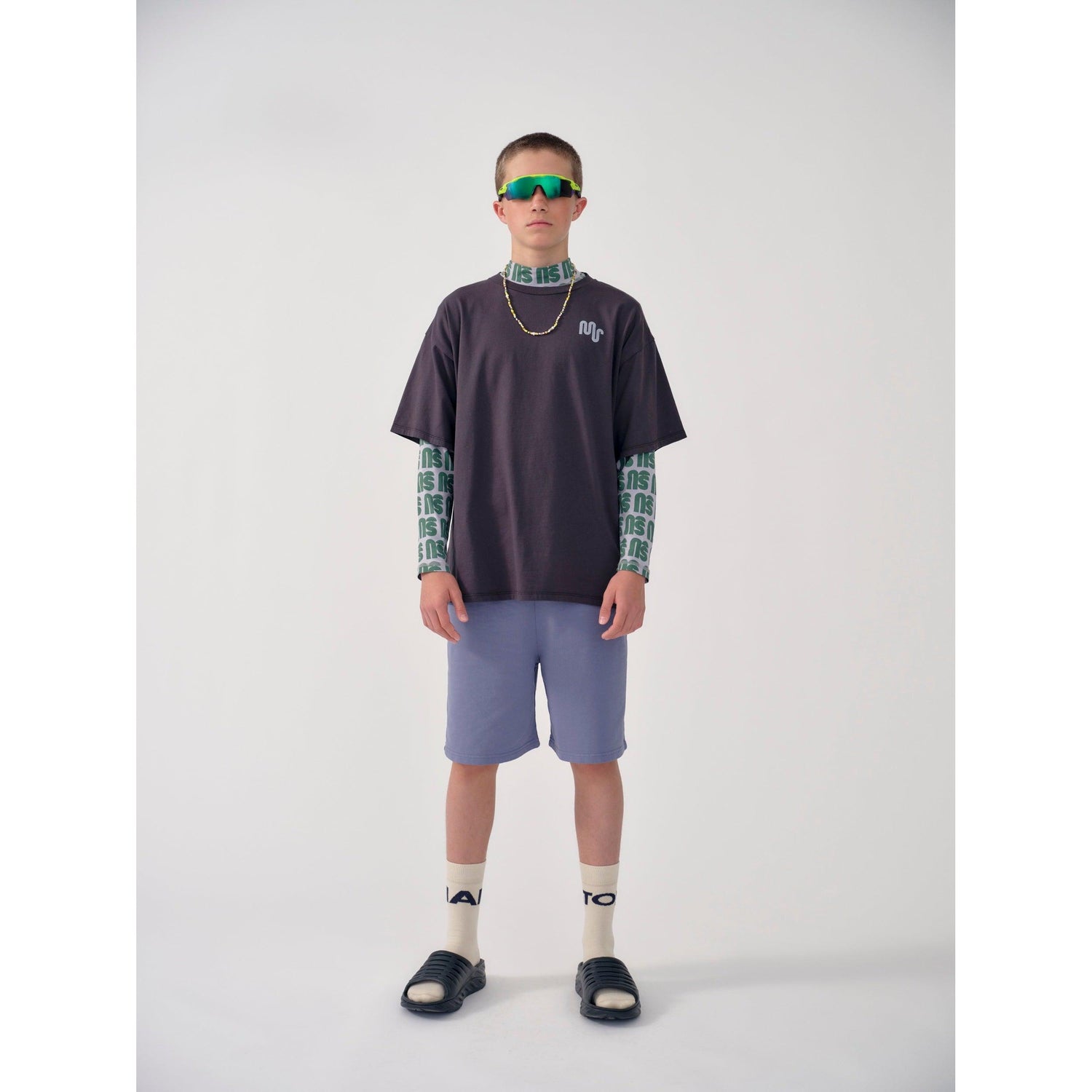 Main Story - Night Shadow fleece skate shorts | Scout & Co