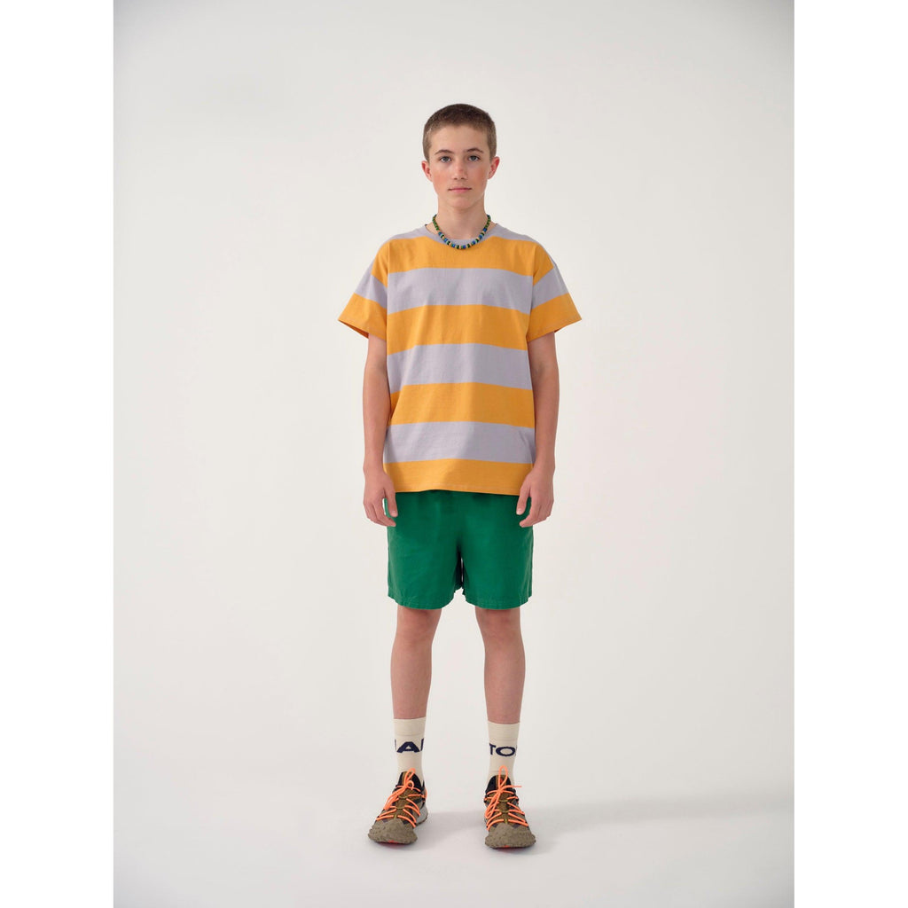 Main Story - Nugget stripe jersey boxy tee | Scout & Co