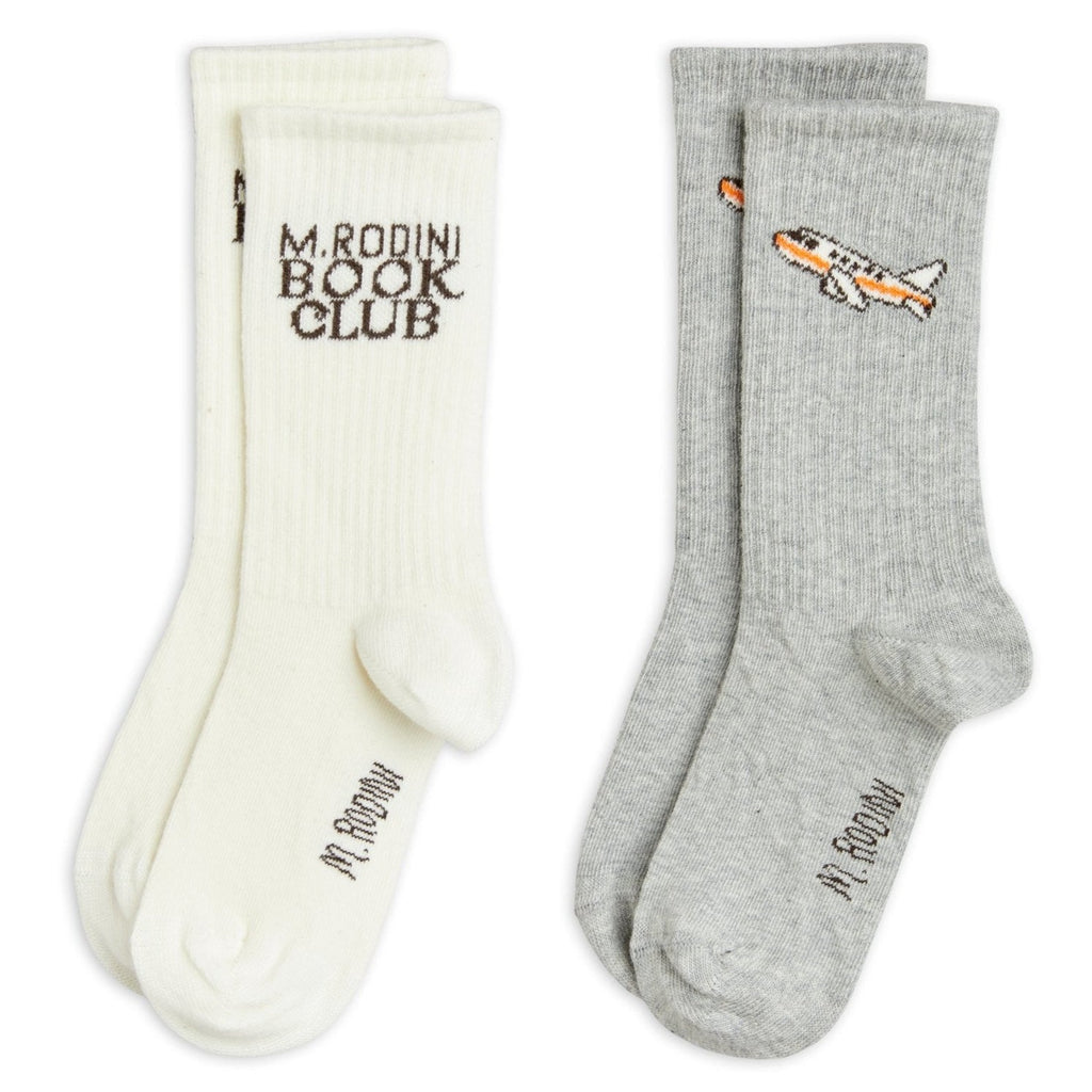 Mini Rodini - Book Club socks - 2 pairs | Scout & Co
