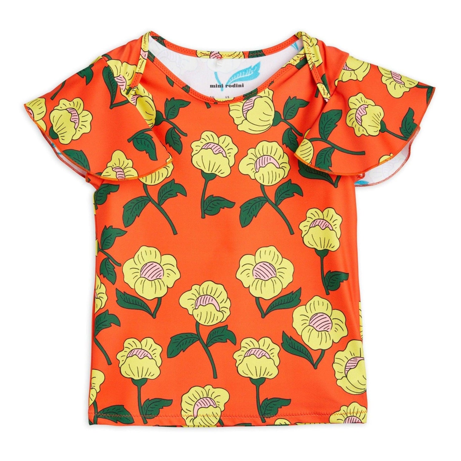 Mini Rodini - Flowers UV swim top | Scout & Co