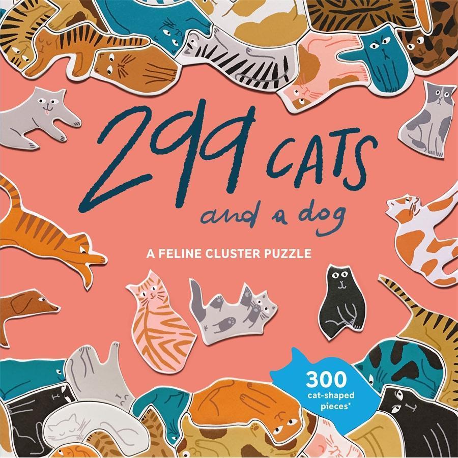299 Cats (and a Dog) 300-piece jigsaw puzzle - Léa Maupetit | Scout & Co