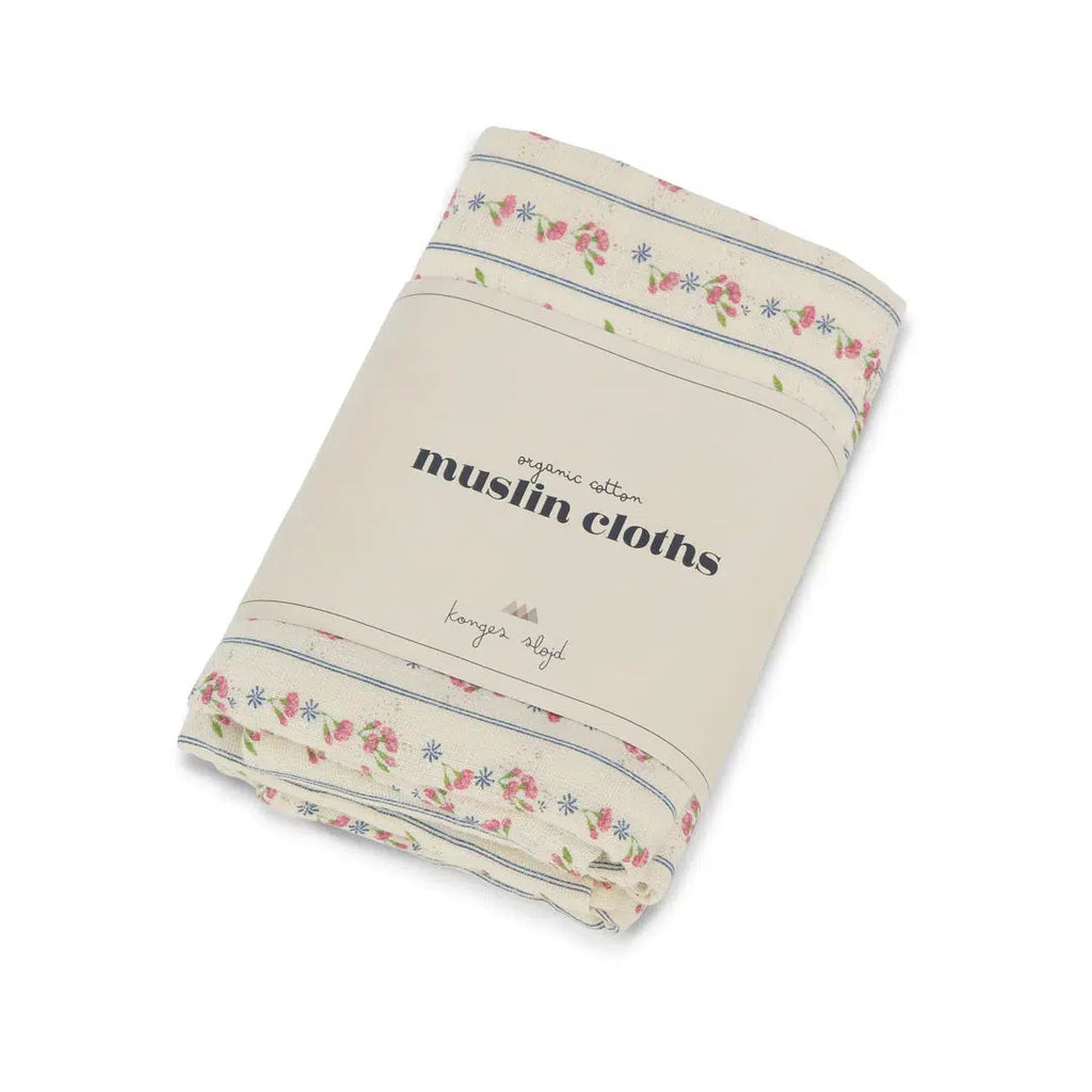 Konges Sløjd - Muslin cloths 3 pack - Nellie | Scout & Co