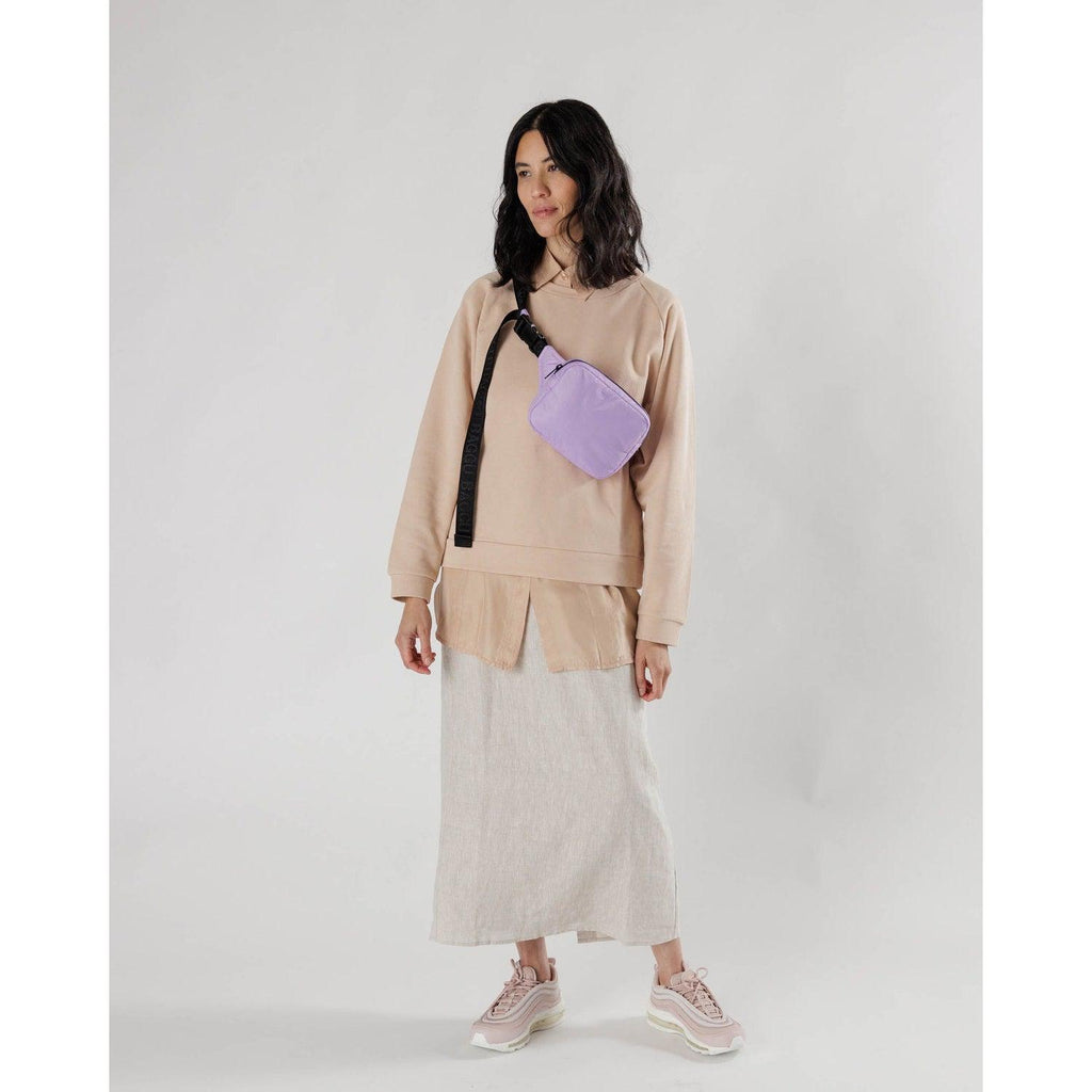 Baggu – Puffy Fanny Pack - Dusty Lilac | Scout & Co
