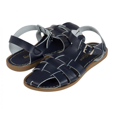 Saltwater Shark Sandals - Navy - Adult | Scout & Co
