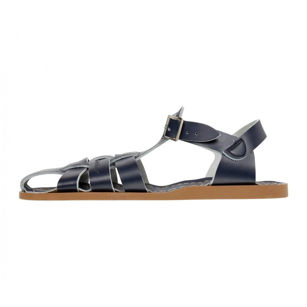 Saltwater Shark Sandals - Navy - Adult | Scout & Co