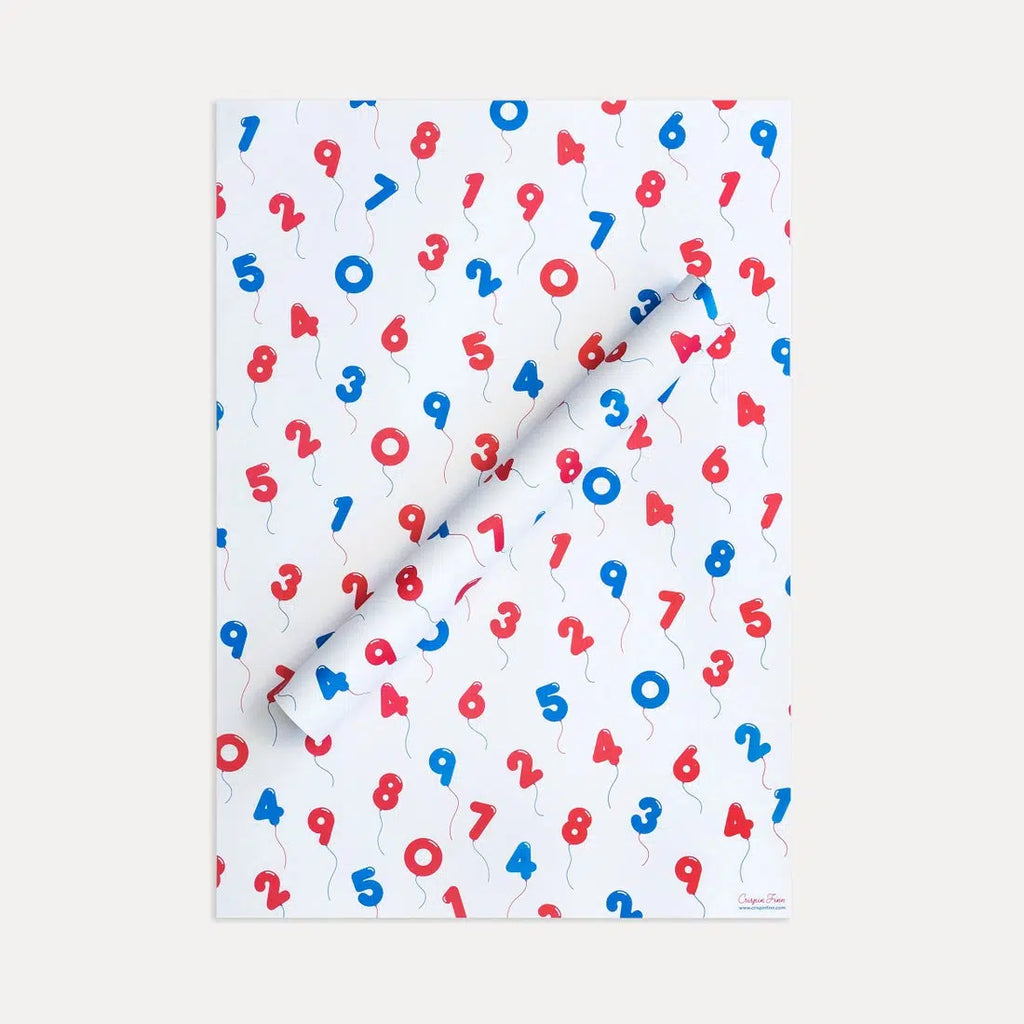 Crispin Finn - Birthday Balloons wrapping paper | Scout & Co