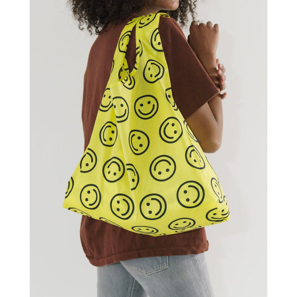 Baggu – Standard Baggu reusable bag - Yellow Happy | Scout & Co