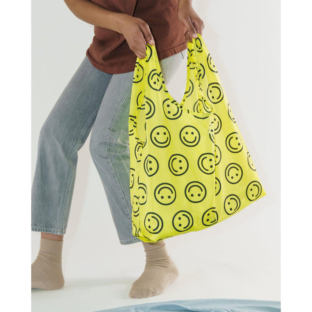 Baggu – Standard Baggu reusable bag - Yellow Happy | Scout & Co