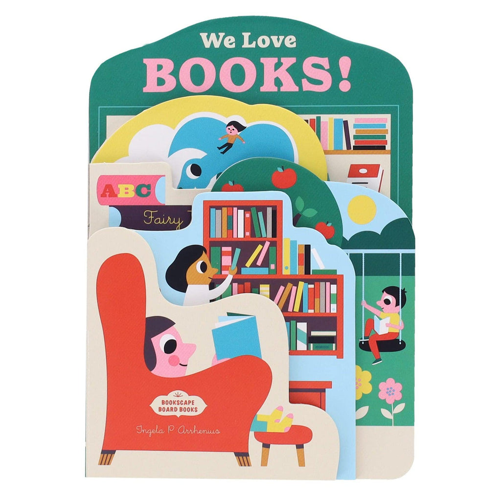 We Love Books board book - Ingela P Arrhenius | Scout & Co
