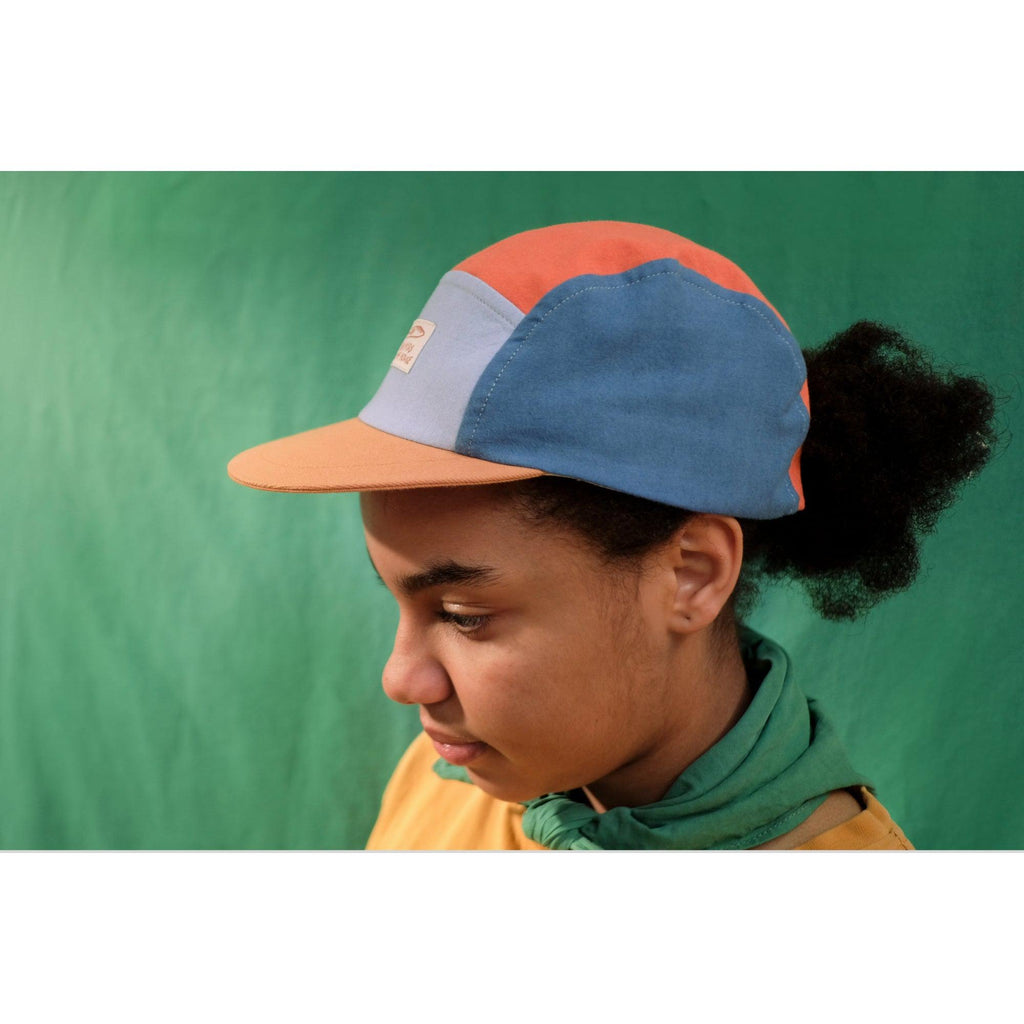 New Kids In The House - Calvin cap - Colourblock Washed-Out Multi | Scout & Co