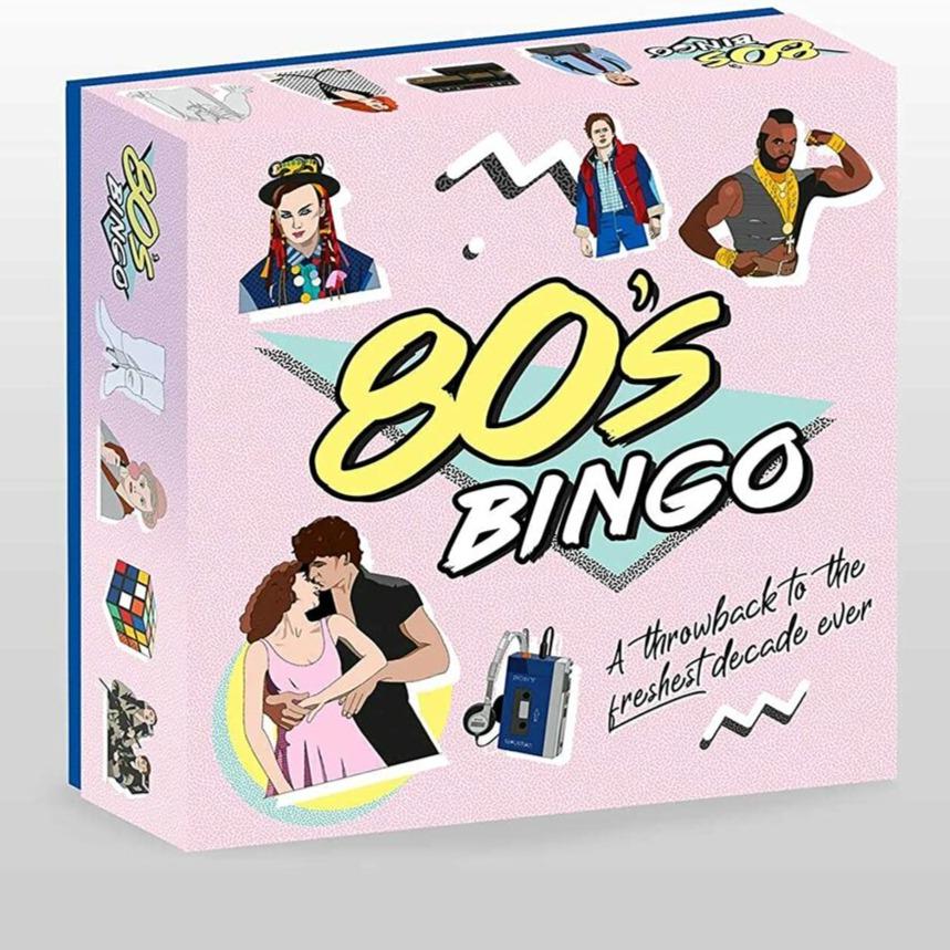 80s Bingo game - Niki Fisher | Scout & Co