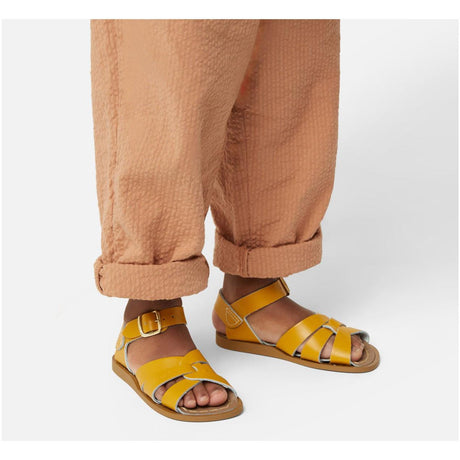 Saltwater Original Sandals - Mustard - Kids | Scout & Co