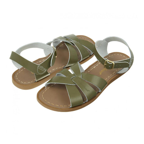 Saltwater Original Sandals - Olive - Kids | Scout & Co