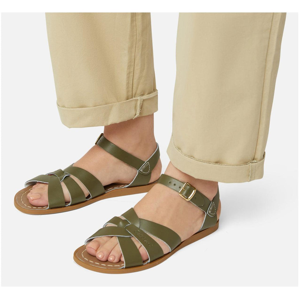 Saltwater Original Sandals - Olive - Adult | Scout & Co