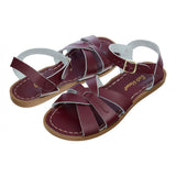 Saltwater Original Sandals - Claret - Kids | Scout & Co