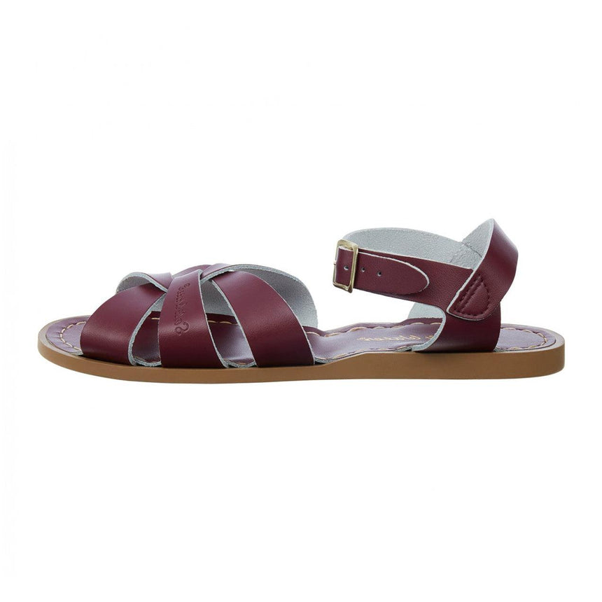 Saltwater Original Sandals - Claret - Kids | Scout & Co