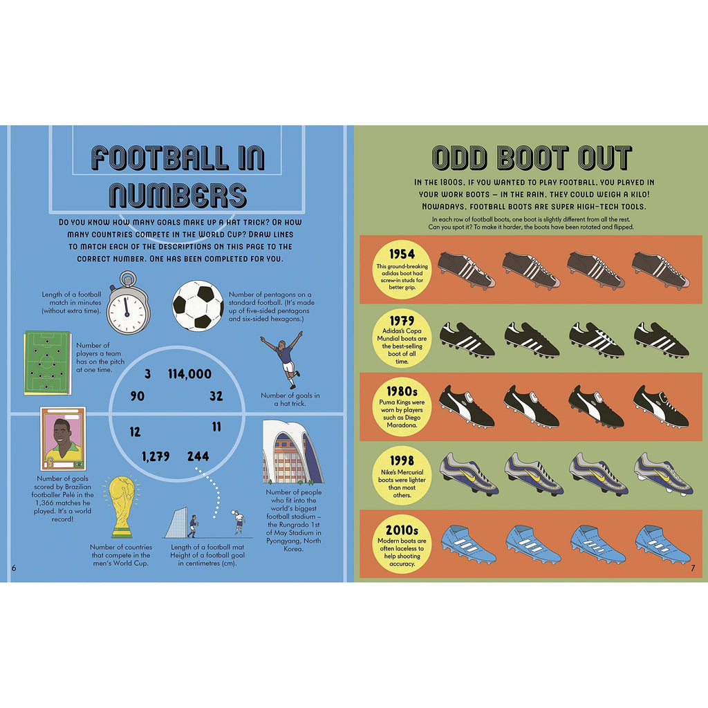 Football Fantastic activity book - Claire Saunders | Scout & Co