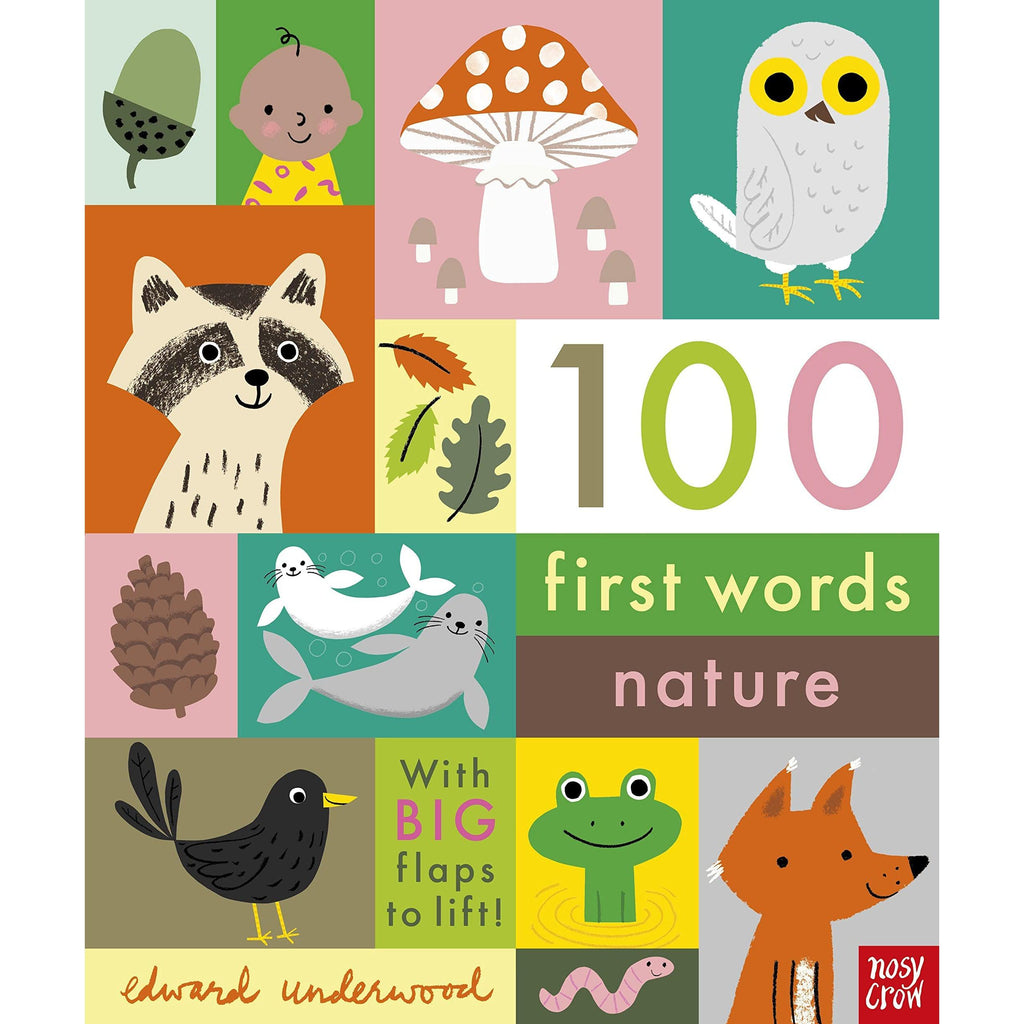 100 First Words: Nature lift-the-flap book - Edward Underwood | Scout & Co