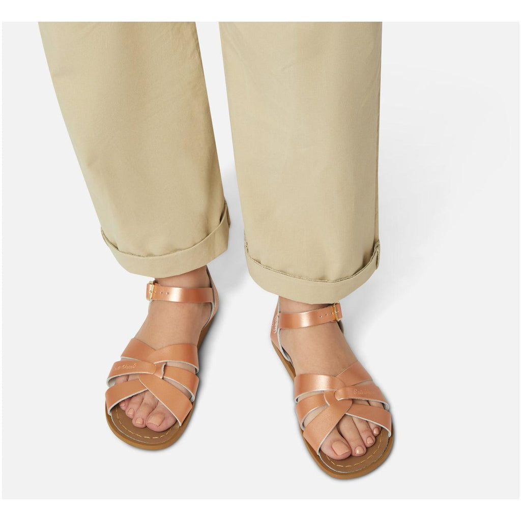Saltwater Original Premium Sandals - Rose Gold - Adult | Scout & Co