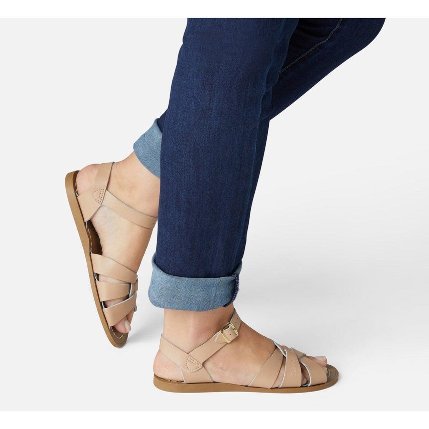 Saltwater Original Sandals - Latte - Adult | Scout & Co