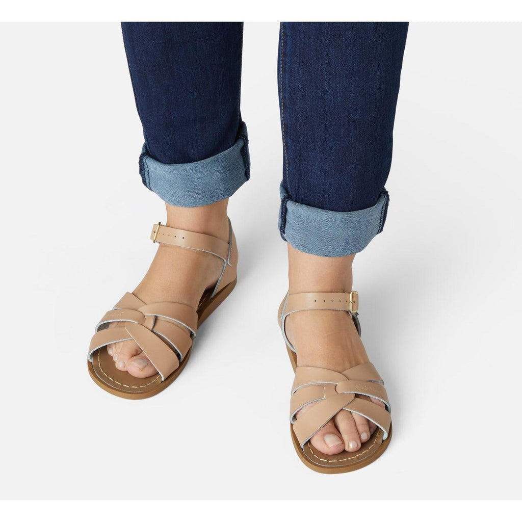 Saltwater Original Sandals - Latte - Adult | Scout & Co
