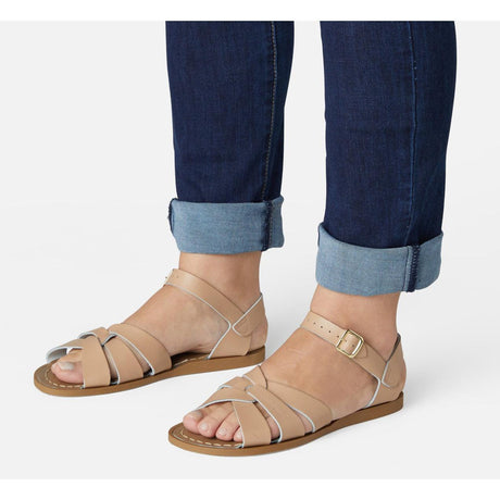 Saltwater Original Sandals - Latte - Adult | Scout & Co