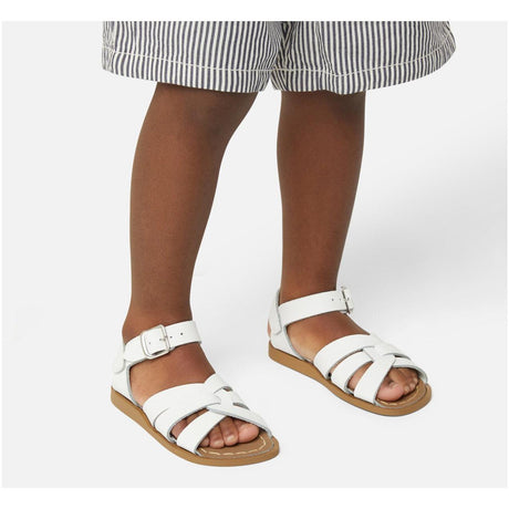 Saltwater Original Sandals - White - Kids | Scout & Co
