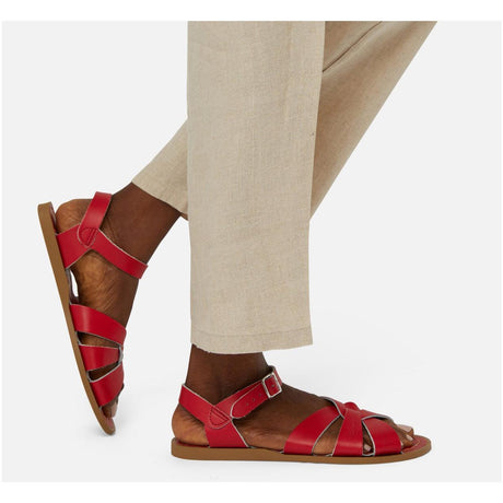 Saltwater Original Sandals - Red - Adult | Scout & Co